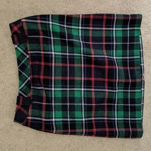 Talbot's Holiday Tartan Skirt